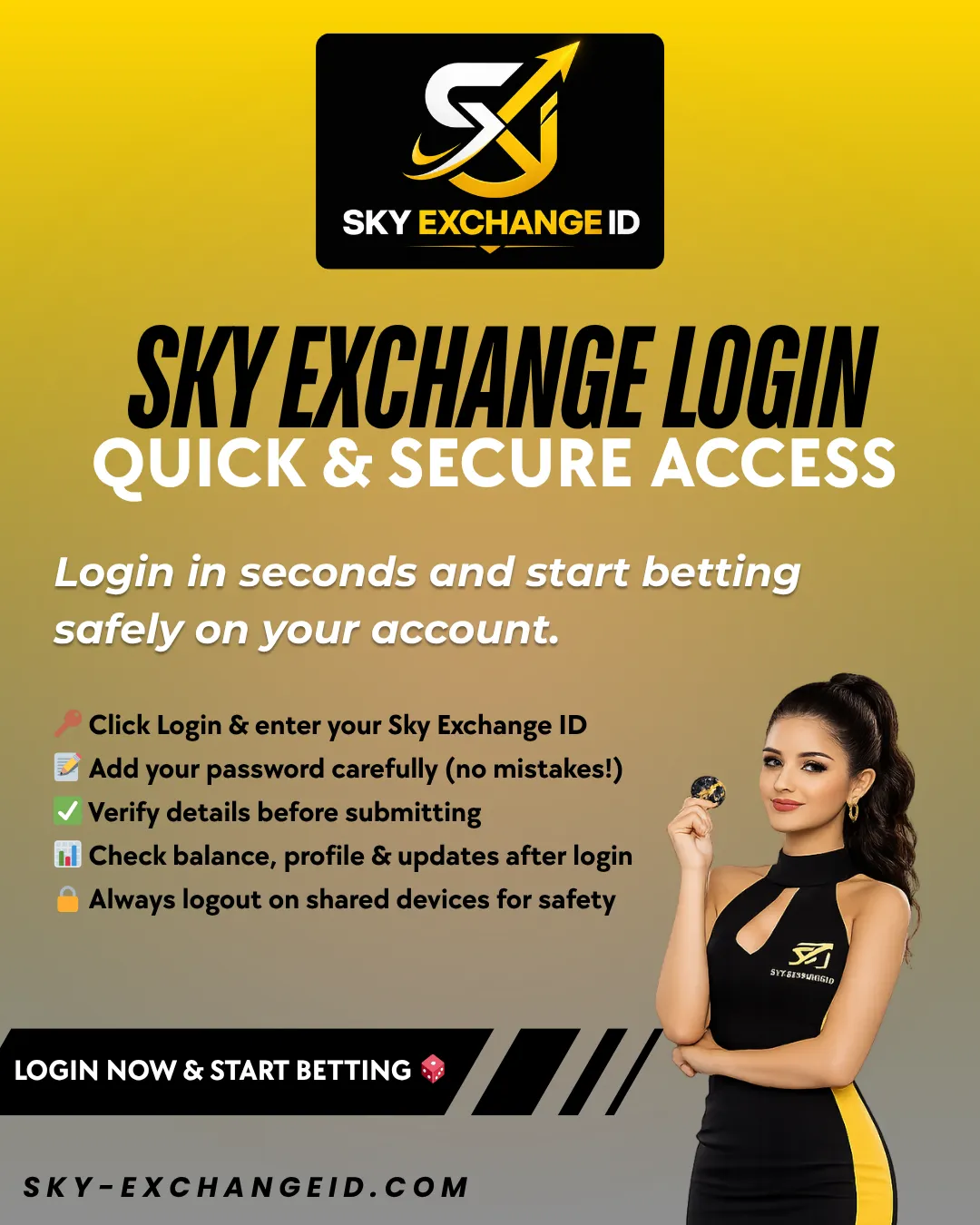How to Login to Your Sky Exchange Account
